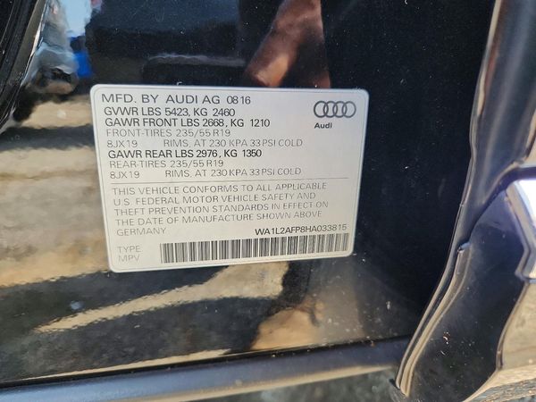 2017 AUDI Q5 quattro Premium Plus