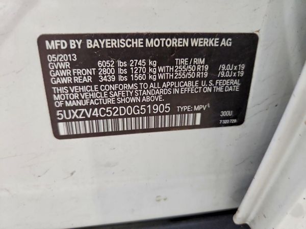 2013 BMW X5 xDrive35i