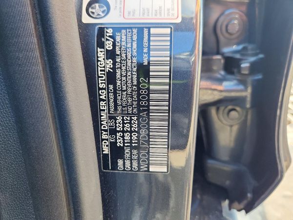 2016 MERCEDES-BENZ CLS CLS550