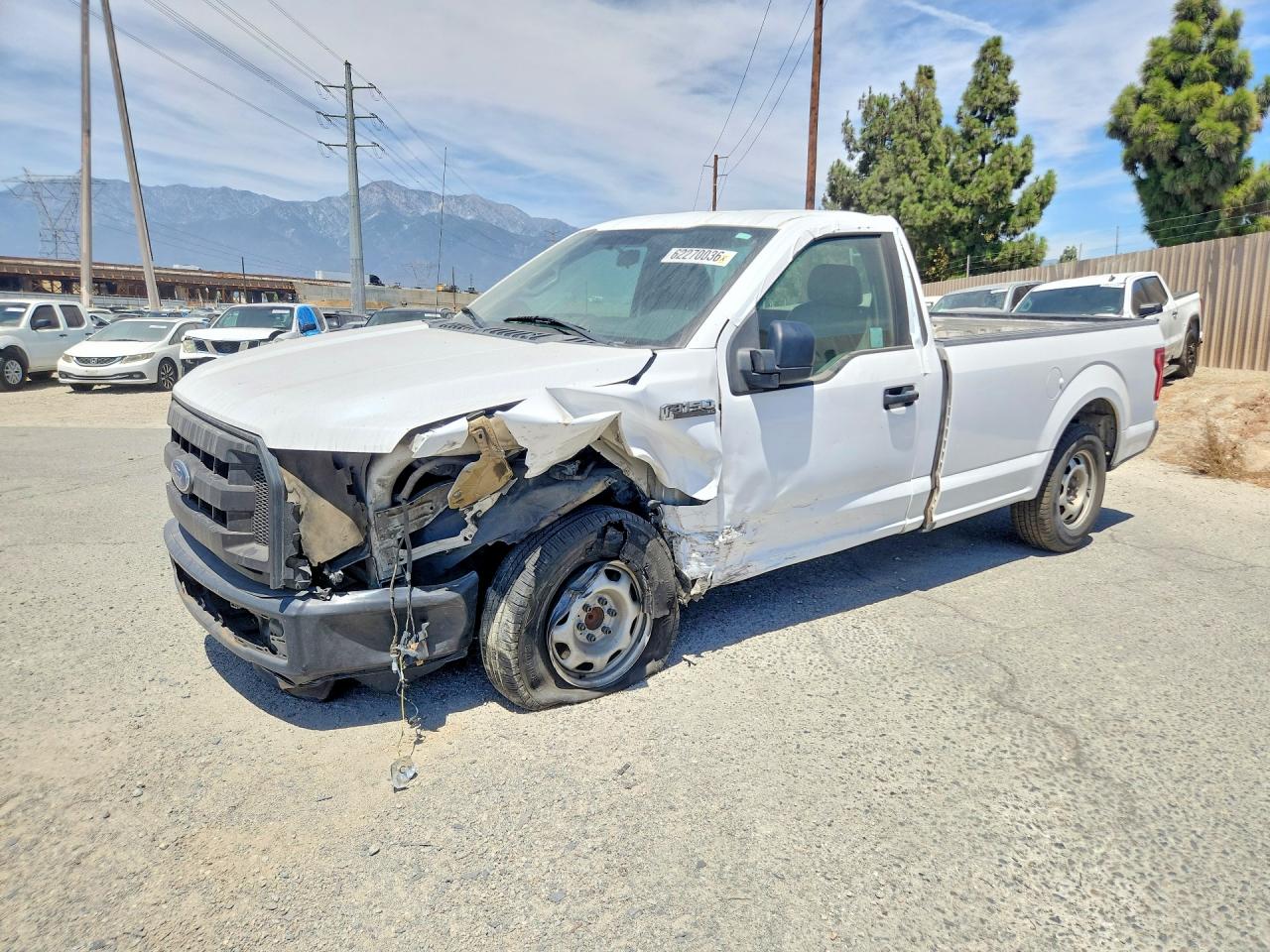 2017 FORD F150 Regular Cab — Front 3/4