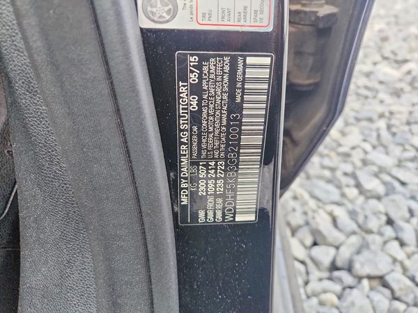 2016 MERCEDES-BENZ E