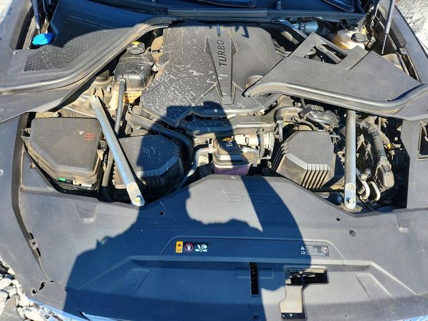 2021 GENESIS G80 3.5T, 3.5T Prestige — Engine bay