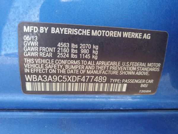 2013 BMW 335