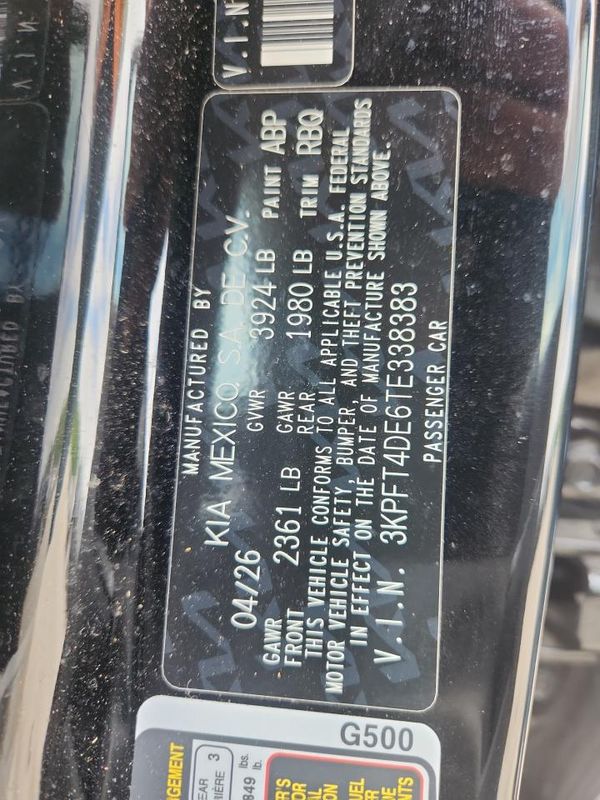 2026 KIA K4