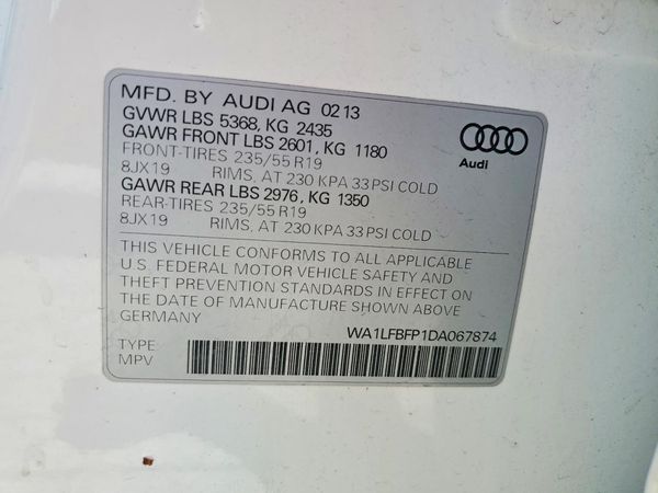2013 AUDI Q5