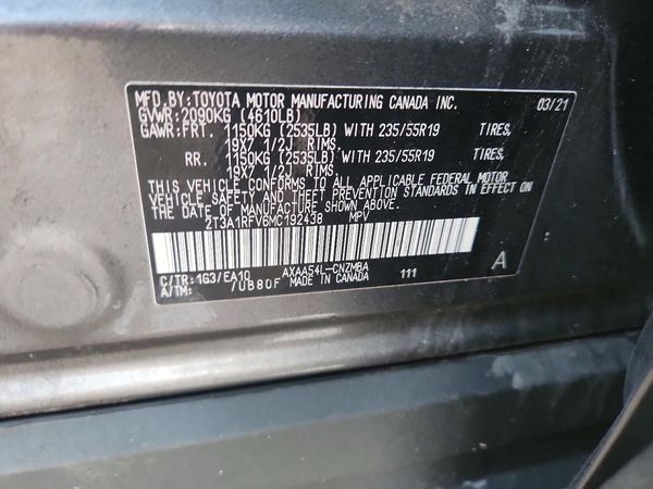 2021 TOYOTA RAV4 XLE Premium