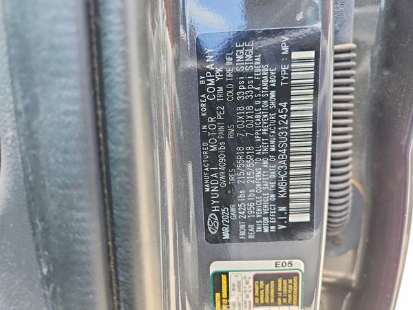 2025 HYUNDAI KONA SEL Convenience