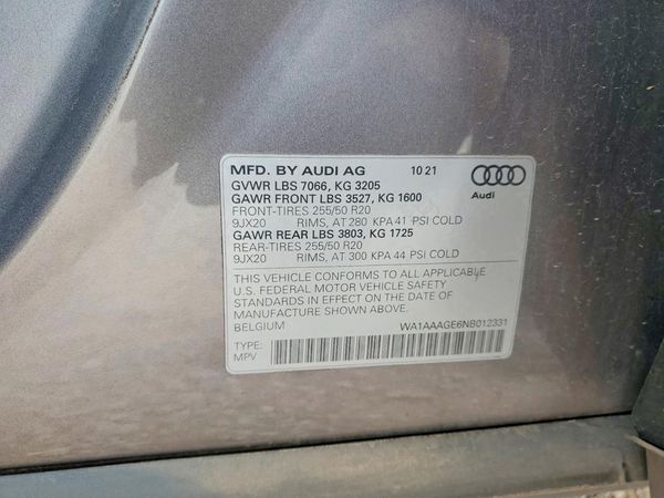 2022 AUDI E-TRON