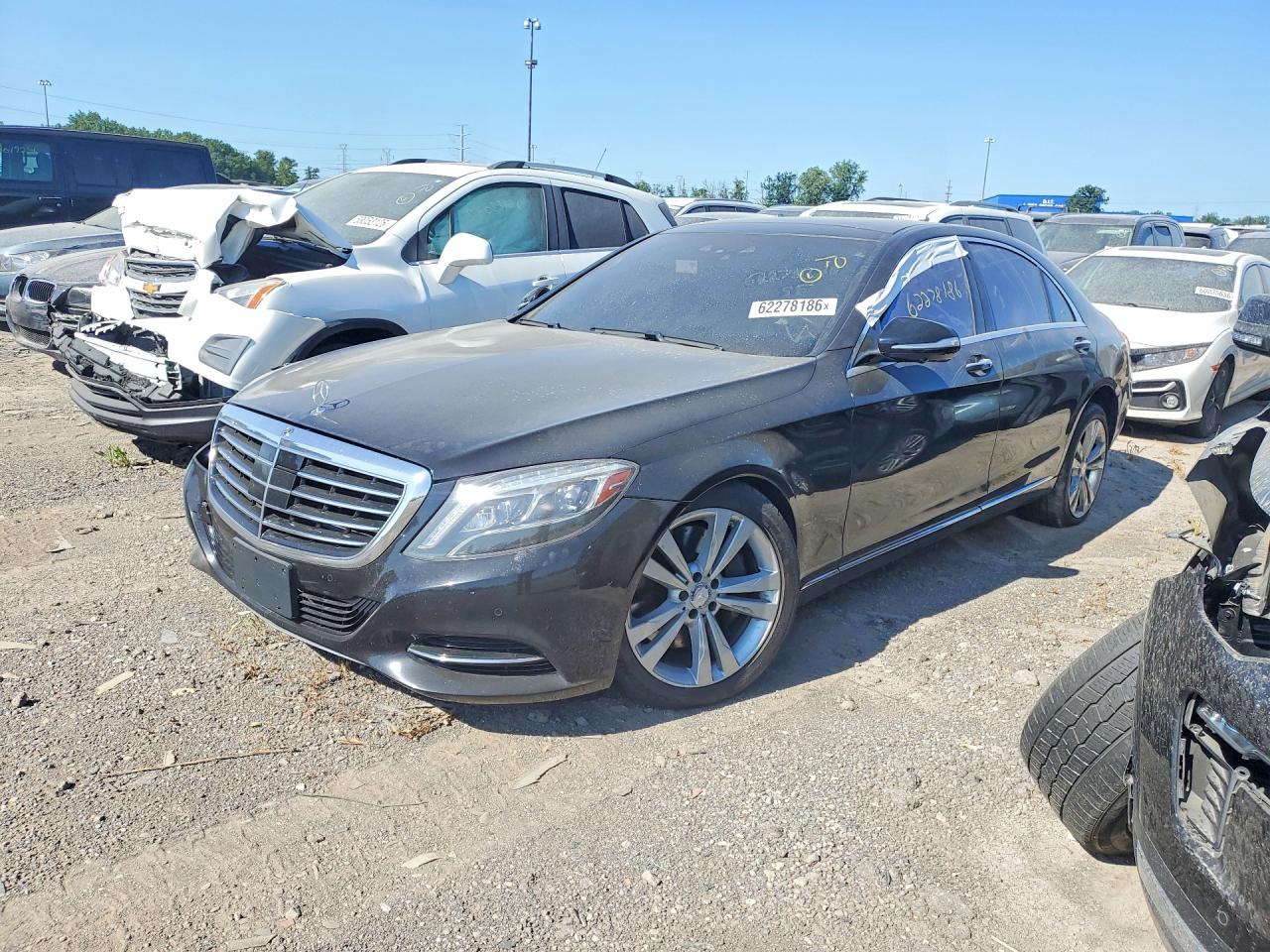 2017 MERCEDES-BENZ S-CLASS S550-4M — Front 3/4