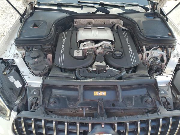 2021 MERCEDES-BENZ GLC COUPE AMG GLC63 — Engine bay