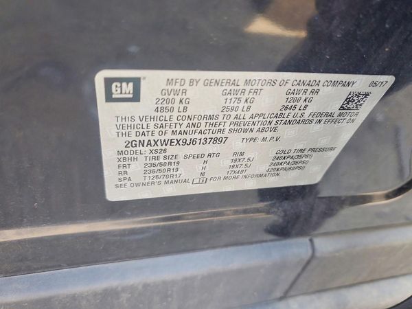 2018 CHEVROLET EQUINOX Premier (2LZ)