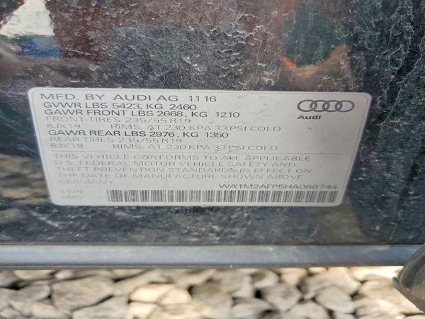 2017 AUDI Q5 quattro Premium Plus