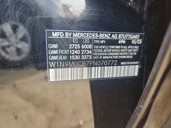 2023 MERCEDES-BENZ EQB
