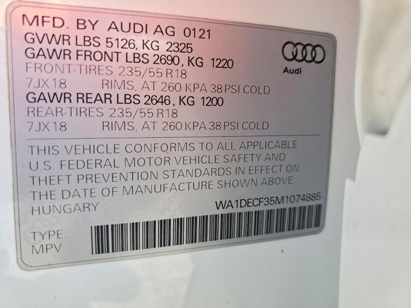 2021 AUDI Q3