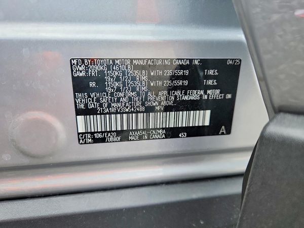 2025 TOYOTA RAV4