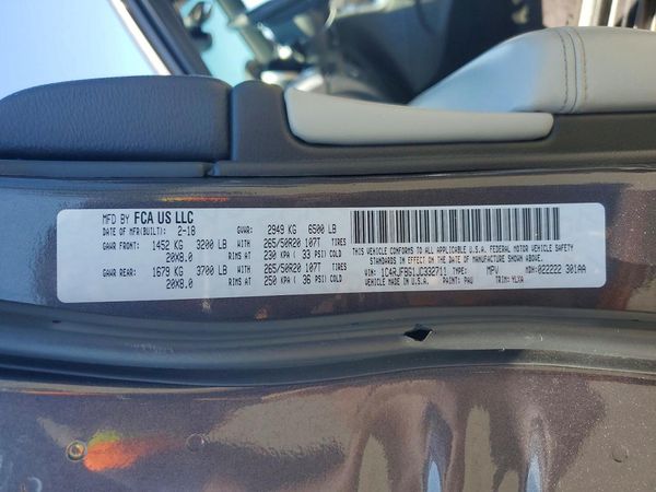 2018 JEEP GRAND CHEROKEE Limited