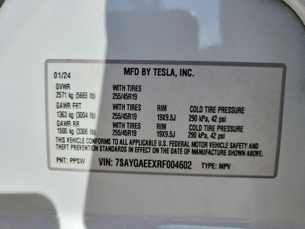 2024 TESLA MODEL Y