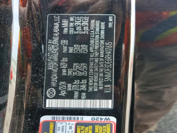 2024 HYUNDAI TUCSON