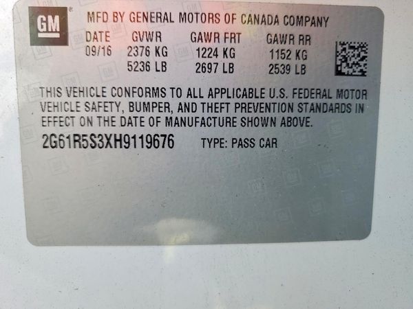 2017 CADILLAC XTS Premium Luxury