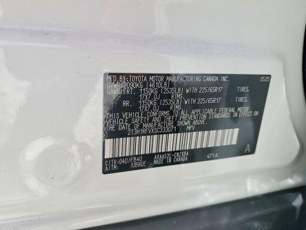 2025 TOYOTA RAV4