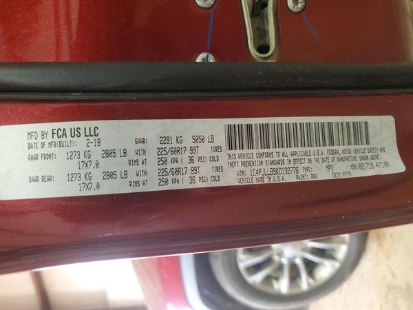 2019 JEEP CHEROKEE LATITUDE PLUS FWD