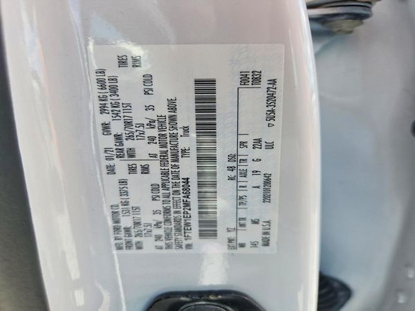 2021 FORD F150