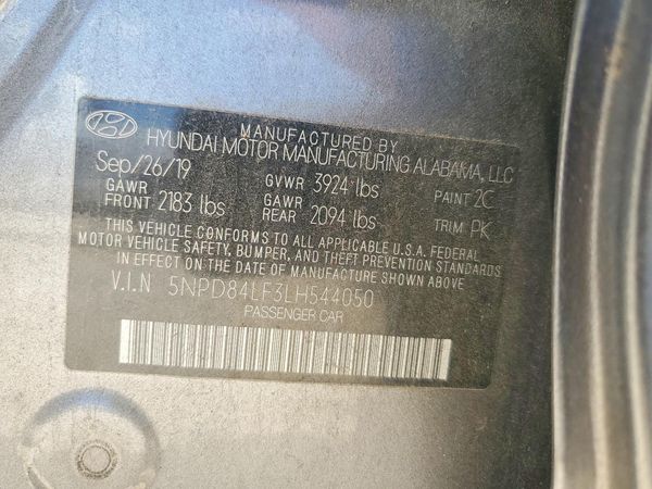 2020 HYUNDAI ELANTRA