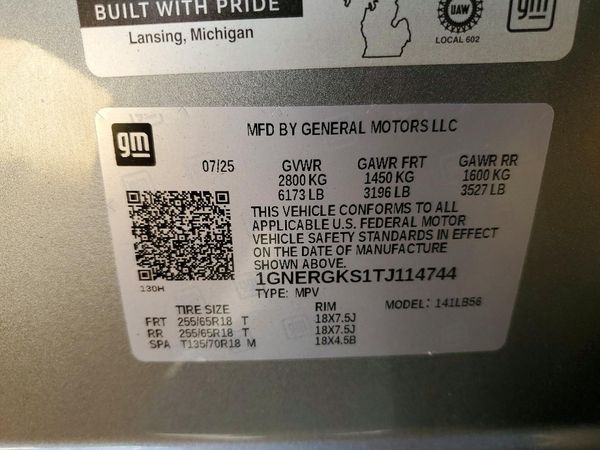 2026 CHEVROLET TRAVERSE