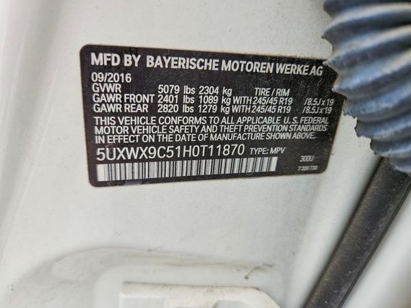 2017 BMW X3 xDrive28i