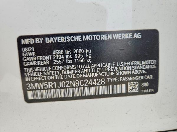 2022 BMW 330I
