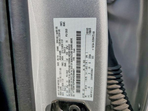 2019 FORD F150