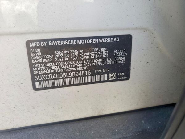 2020 BMW X5 sDrive40i