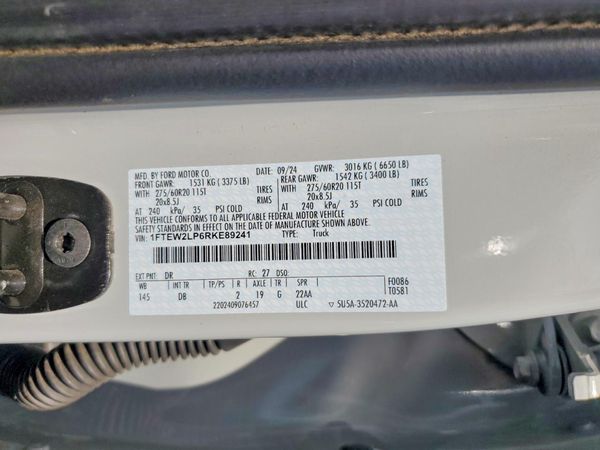 2024 FORD F150