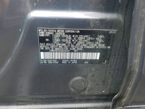 2013 TOYOTA RAV4 Sports