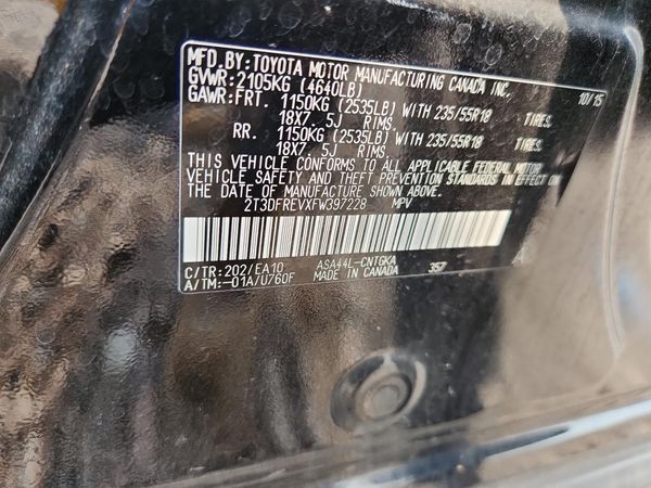 2015 TOYOTA RAV4