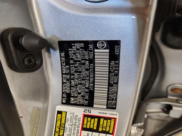 2019 TOYOTA CAMRY