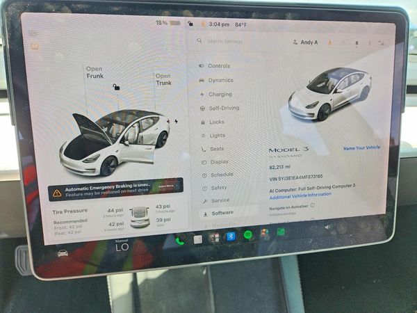 2021 TESLA MODEL 3