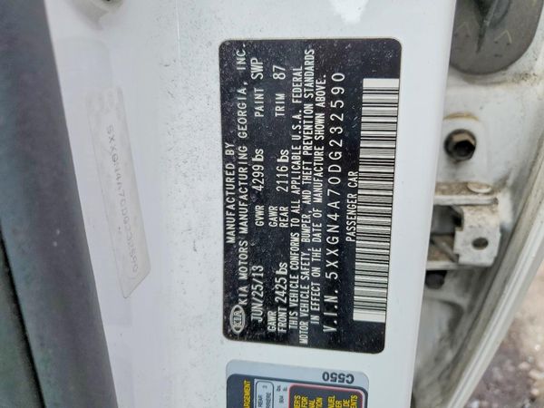 2013 KIA OPTIMA EX