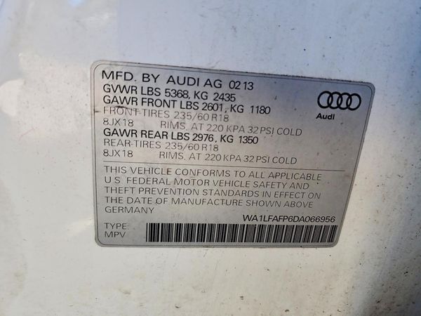 2013 AUDI Q5