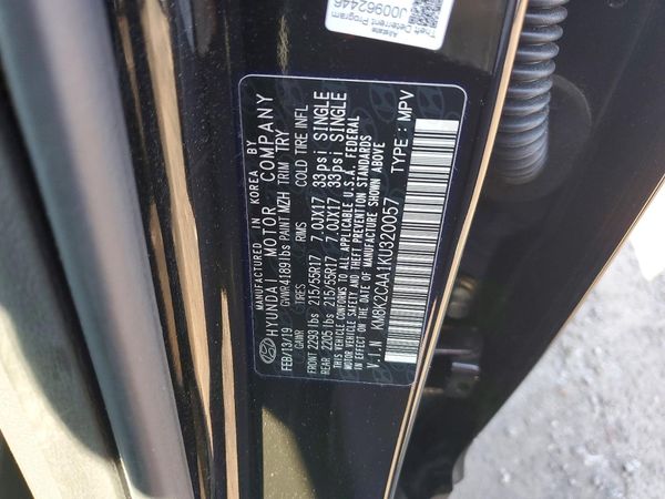 2019 HYUNDAI KONA