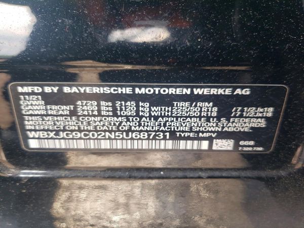 2022 BMW X1