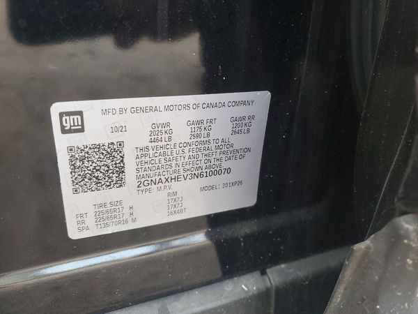 2022 CHEVROLET EQUINOX LS