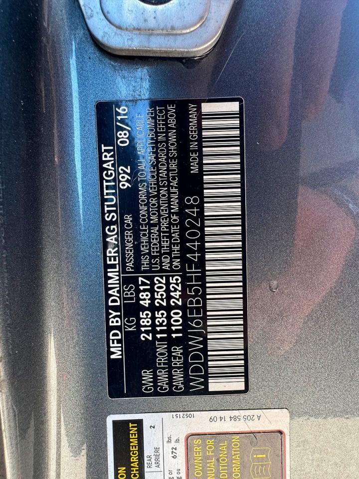 2017 MERCEDES-BENZ C AMG C43