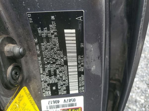 2013 TOYOTA SIENNA