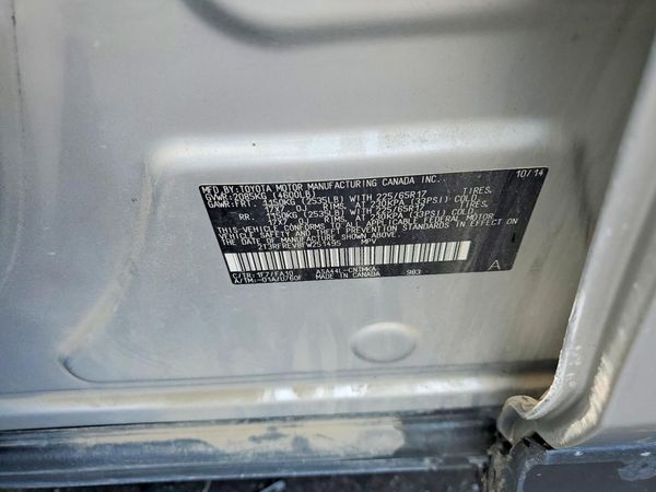 2015 TOYOTA RAV4 XLE (M Grade)