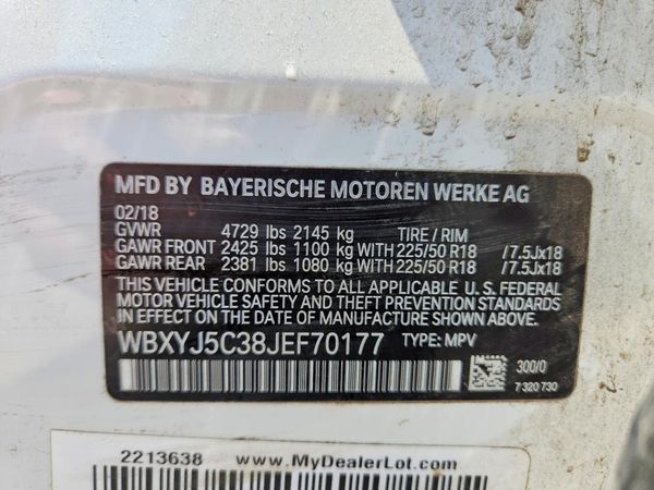 2018 BMW X2