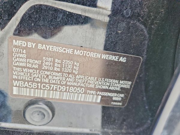 2015 BMW 535