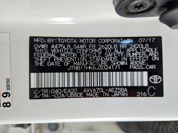 2018 TOYOTA CAMRY