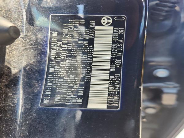 2020 TOYOTA COROLLA LE
