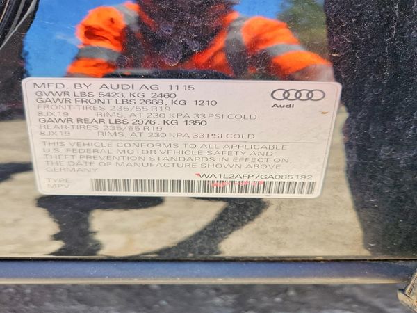 2016 AUDI Q5 quattro Premium Plus